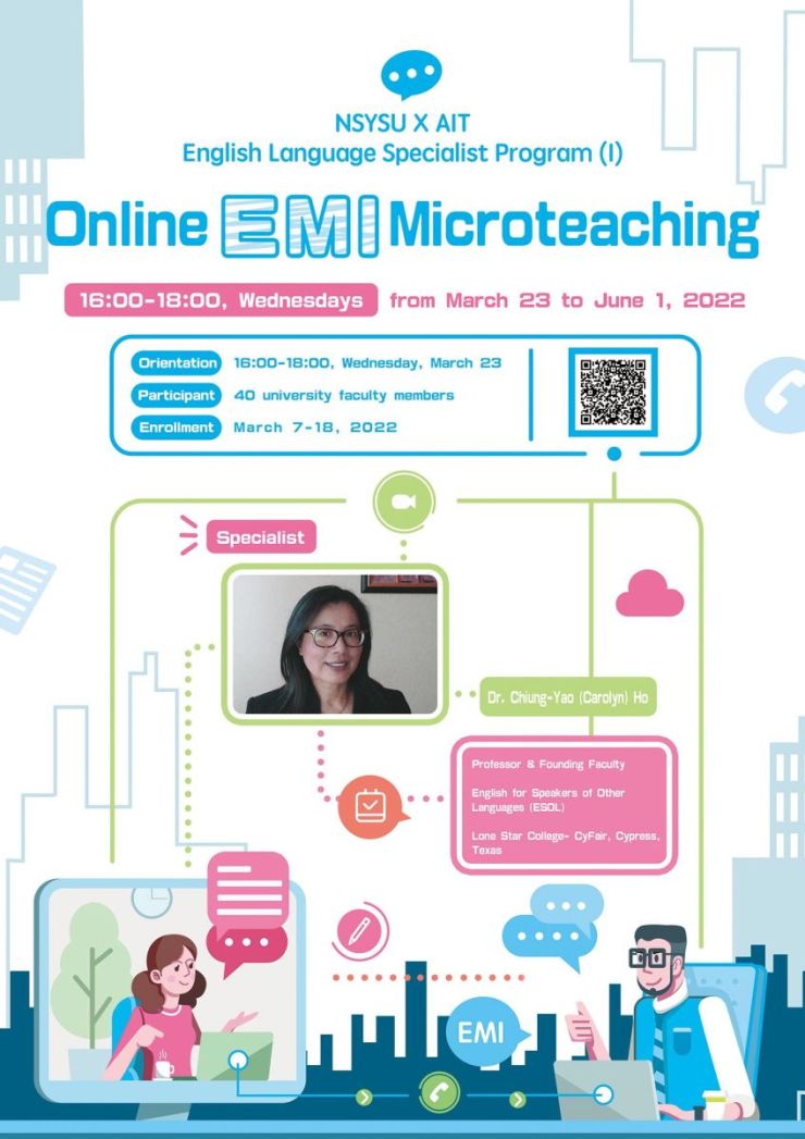 (03.23-06.01) (NSYSU * AIT) Online Microteahing