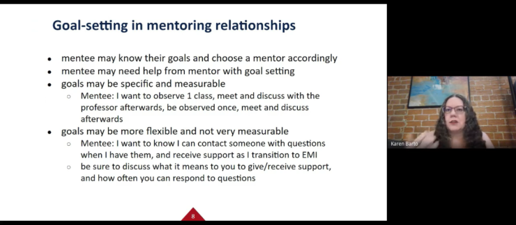 EMI Online Workshop: Strategies for EMI Peer Mentoring